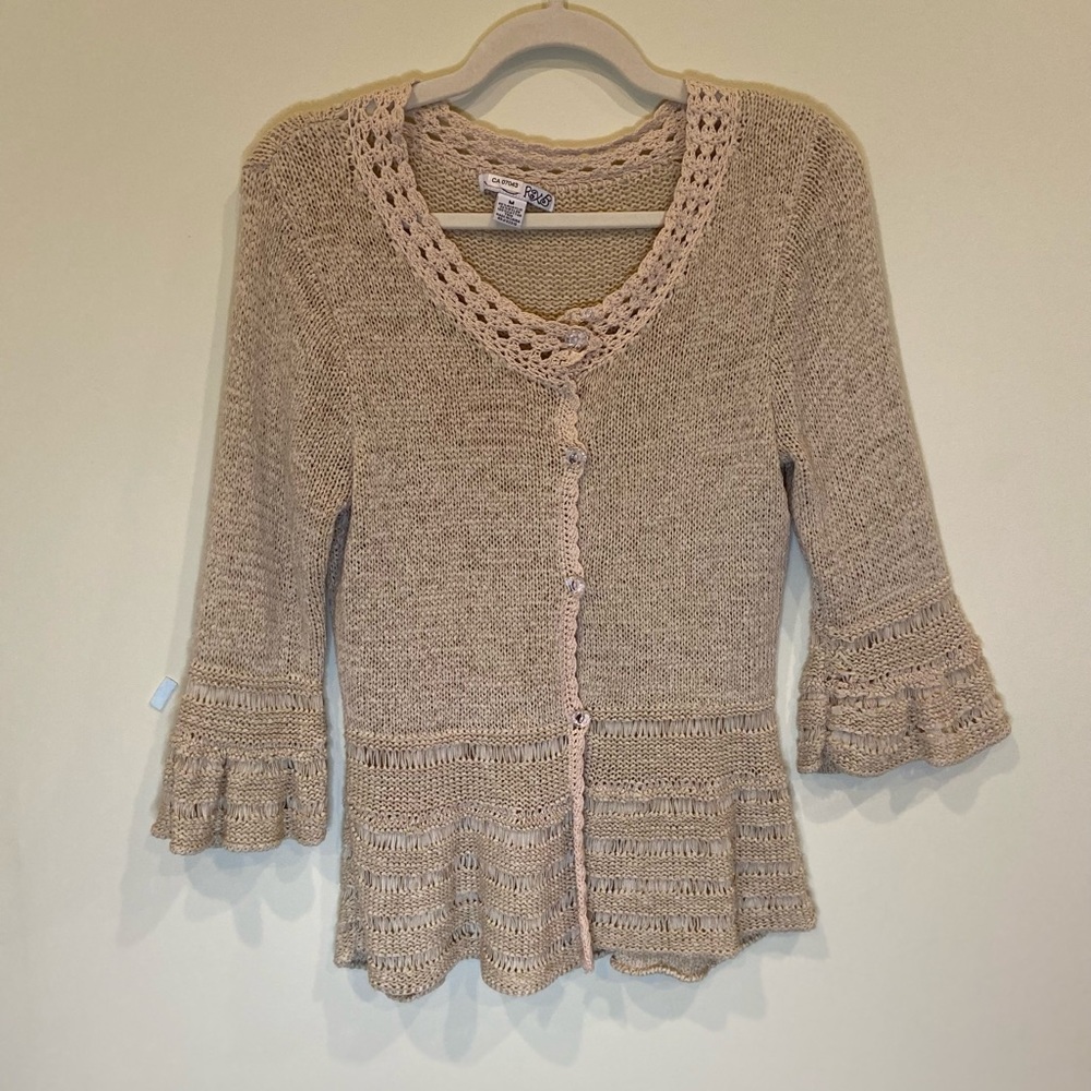 RXB Knit And Crochet Cardigan.